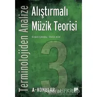 Terminolojiden Analize Alıştırmalı Müzik Teorisi 3A-Konular - Erdem Çöloğlu - Pan Yayıncılık