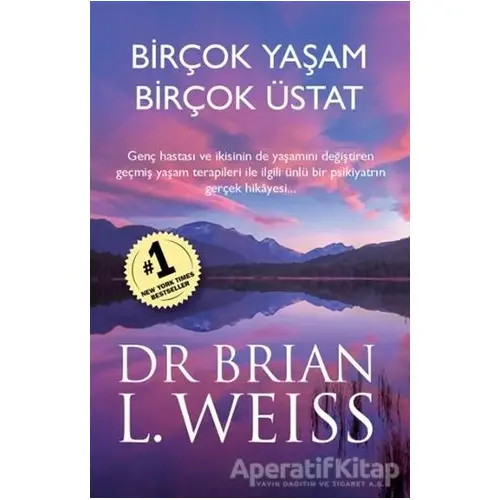 Birçok Yaşam Birçok Üstat - Brian L. Weiss - Butik Yayınları