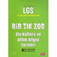 LGS Bir Tık Zor Din Kültürü ve Ahlak Bilgisi Soruları Data Yayınları