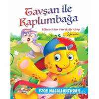 Tavşan ile Kaplumbağa - Eğlenceli Bir Hareketli Kitap 3 Boyutlu - Kolektif - Yumurcak Yayınları