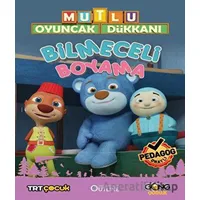 Mutlu Oyuncak Dükkanı - Bilmeceli Boyama Kitabı - Kolektif - Gong Çocuk