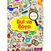 Bul ve Boya - Sarı Kitap - Ferhat Çınar - 0-6 Yaş Yayınları