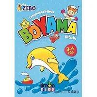 Zenginleştirilmiş Boyama Kitabı 3 - 4 Yaş - Kolektif - limonKIDS