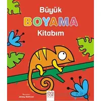 Büyük Boyama Kitabım - Jenny Addison - 1001 Çiçek Kitaplar