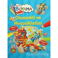 Eğlendiren Boyama - Otomobil ve Motosikletler - Kolektif - Parıltı Yayınları