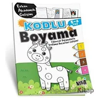 Kodlu Boyama 5-6 Yaş - Kolektif - Niha Çocuk