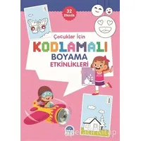 Çocuklar için Kodlama Etkinlikleri - Pembe - 32 Etkinlik - Kolektif - Martı Çocuk Yayınları