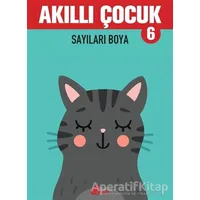 Sayıları Boya - Akıllı Çocuk 6 - Kolektif - Çınar Yayınları