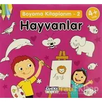 Boyama Kitaplarım - 2 Hayvanlar - Kolektif - Çamlıca Çocuk Yayınları