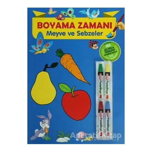 Boyama Zamanı: Meyve ve Sebzeler - Kolektif - Parıltı Yayınları