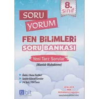 Bulut 8.Sınıf Soru Yorum Fen Bilimleri Soru Bankası