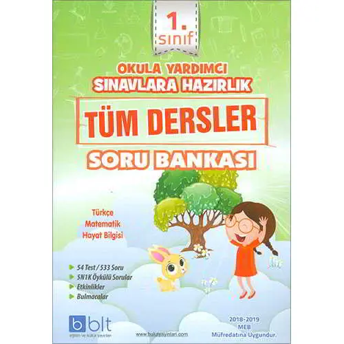 Bulut 1.Sınıf Tüm Dersler Soru Bankası