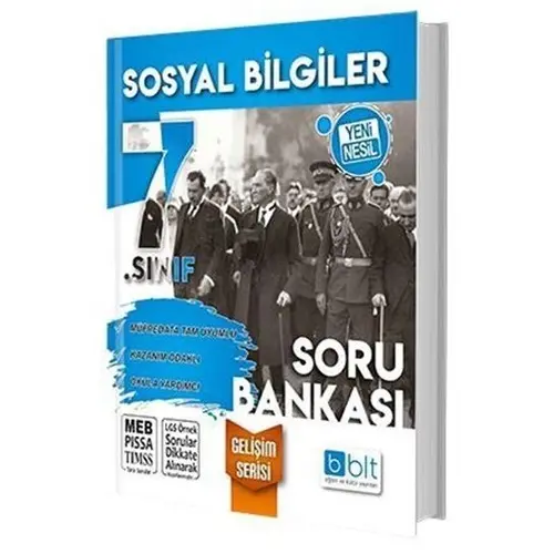 Bulut 7. Sınıf Sosyal Bilgiler Gelişim Soru Bankası