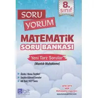Bulut Eğitim 8.Sınıf Soru Yorum Matematik Soru Bankası