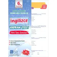 Bulut 6.Sınıf İngilizce Yaprak Test