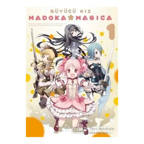 Büyücü Kız Madoka Magica Cilt 1 - Magica Quartet - Komikşeyler Yayıncılık