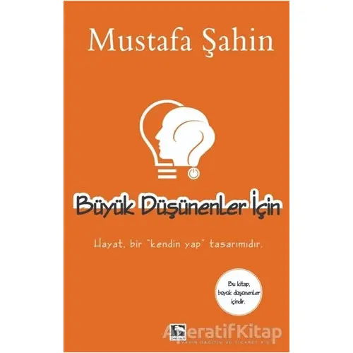 Büyük Düşünenler İçin - Mustafa Şahin - Çınaraltı Yayınları