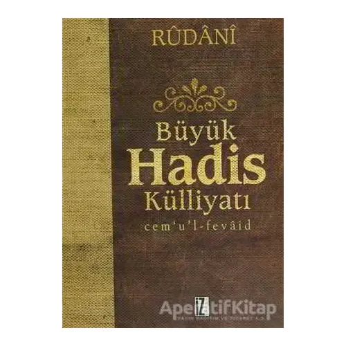 Büyük Hadis Külliyatı 3 Cilt Takım - Rudani - İz Yayıncılık