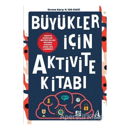 Büyükler İçin Aktivite Kitabı - Kolektif - Arunas Yayıncılık