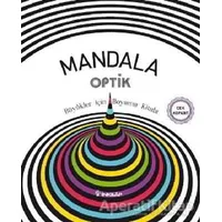 Mandala Optik - Büyükler İçin Boyama Kitabı - Kolektif - İnkılap Kitabevi