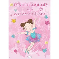 Prensesler için Boyama Kitabı - Mor Elma Yayıncılık