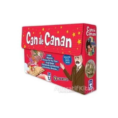 Can ile Canan Mehmet Akifi Seviyoruz Seti (5 Kitap Takım) - Nefise Atçakarlar - Timaş Çocuk