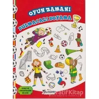 Oyun Zamanı - Bulmacalı Boyama - Kolektif - Teleskop Popüler Bilim