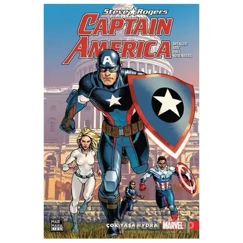 Captain America Steve Rogers - Çok Yaşa Hydra - Nick Spencer - Marmara Çizgi