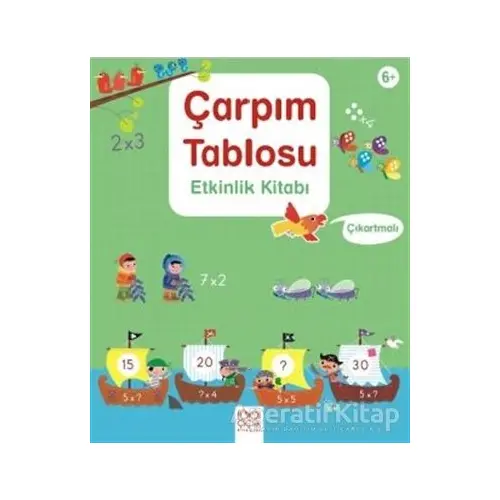 Çarpım Tablosu Etkinlik Kitabı - Rosie Hore - 1001 Çiçek Kitaplar