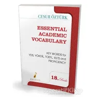 Essential Academic Vocabulary - Cesur Öztürk - Pelikan Tıp Teknik Yayıncılık