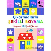 Çıkartmalarla Şekilli Boyama 4 Yaş Üstü - Kolektif - 0-6 Yaş Yayınları