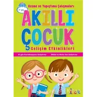 Kesme ve Yapıştırma Çalışmaları - Akıllı Çocuk - Kolektif - Bıcırık Yayınları