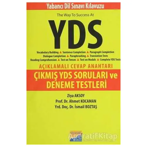 Çıkmış YDS Soruları ve Deneme Testleri - Ahmet Kocaman - Siyasal Kitabevi