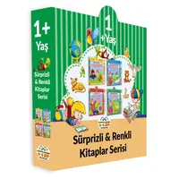 1+ Yaş Sürprizli ve Renkli Kitaplar Serisi (4 Kitap Set) - 0-6 Yaş Yayınları