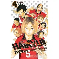 Haikyu!! 4 - Haruiçi Furudate - Gerekli Şeyler Yayıncılık