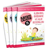 Zor Seviye - Kafayı Çalıştır (4 Kitap Takım) - Kolektif - Uğurböceği Yayınları