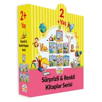 2+ Yaş Sürprizli ve Renkli Kitaplar Serisi (7 Kitap Set) - 0-6 Yaş Yayınları