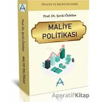 Maliye Politikası - ŞEVKİ ÖZBİLEN - Matrix Akademi