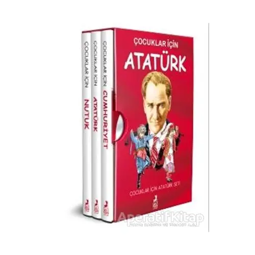 Çocuklar İçin Atatürk Seti (3 Kitap Takım) - Kolektif - Ren Çocuk