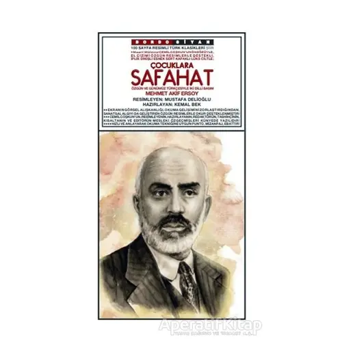 Çocuklara Safahat - Mehmet Akif Ersoy - Bordo Siyah Yayınları