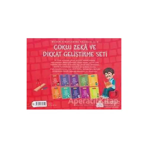 Çoklu Zeka ve Dikkat Geliştirme Seti (10 Kitap) - Başar Ataç - Nesil Çocuk Yayınları