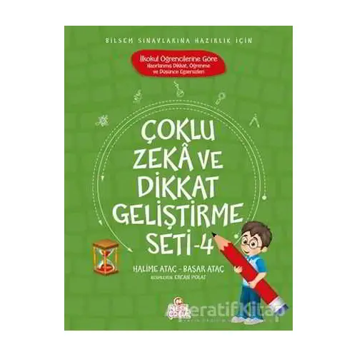 Çoklu Zeka ve Dikkat Geliştirme Seti - 4 - Halime Ataç - Nesil Çocuk Yayınları