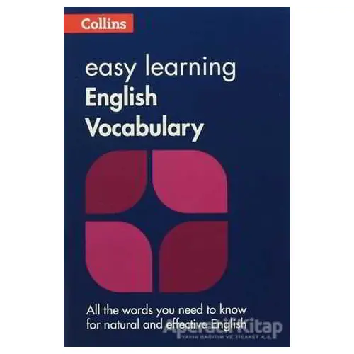 Collins Easy Learning English Vocabulary - Kolektif - Collins Yayınları