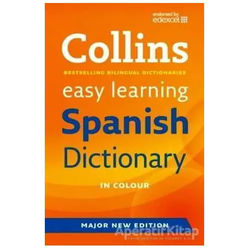 Collins Easy Learning Spanish Dictionary - Kolektif - Collins Yayınları