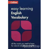 Collins Easy Learning English Vocabulary - Kolektif - Collins Yayınları