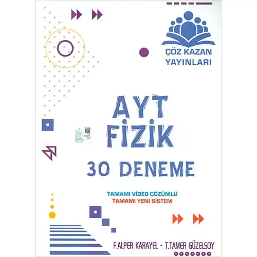 Çöz Kazan AYT Fizik 30 Deneme