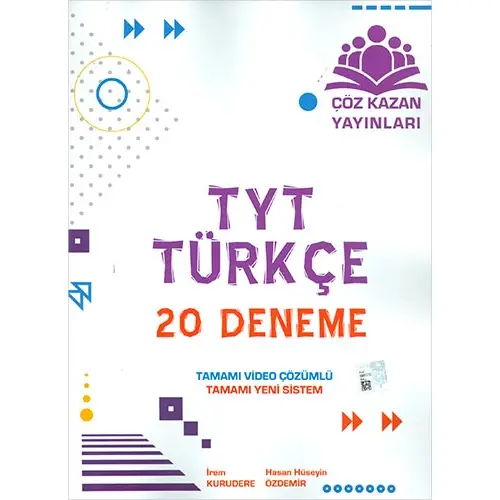 Çöz Kazan TYT Türkçe 20 Deneme