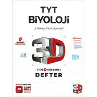 TYT Biyoloji Video Destekli Defter 3D Yayınları