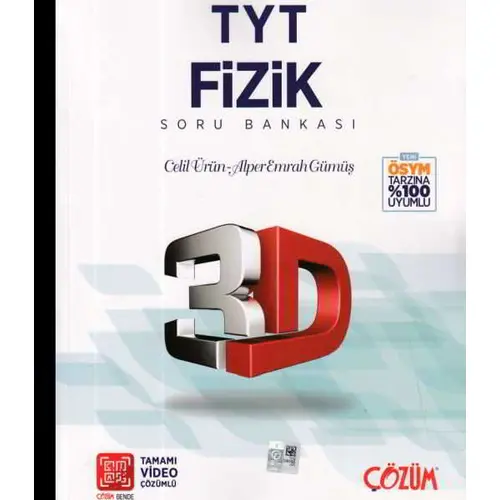 Çözüm TYT 3D Fizik Video Çözümlü Soru Bankası