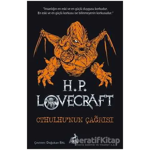 Cthulhu’nun Çağrısı - Howard Phillips Lovecraft - Ren Kitap